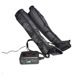 Sistema de terapia de massagem com pressão nos pés personalizado botas de recuperação esportiva massageador de pernas de compressão de ar