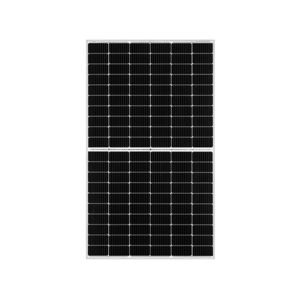Painéis solares de 385 W 60 células MBB Bifacial PERC Módulo de vidro duplo de meia célula 20