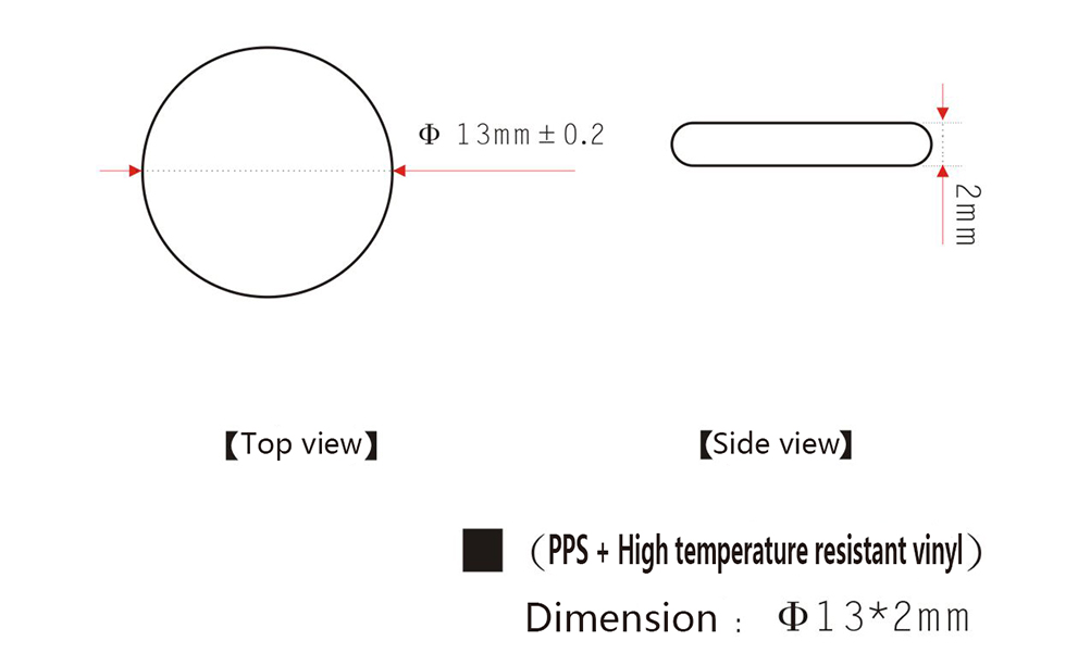 dimension of nfc pps tags 