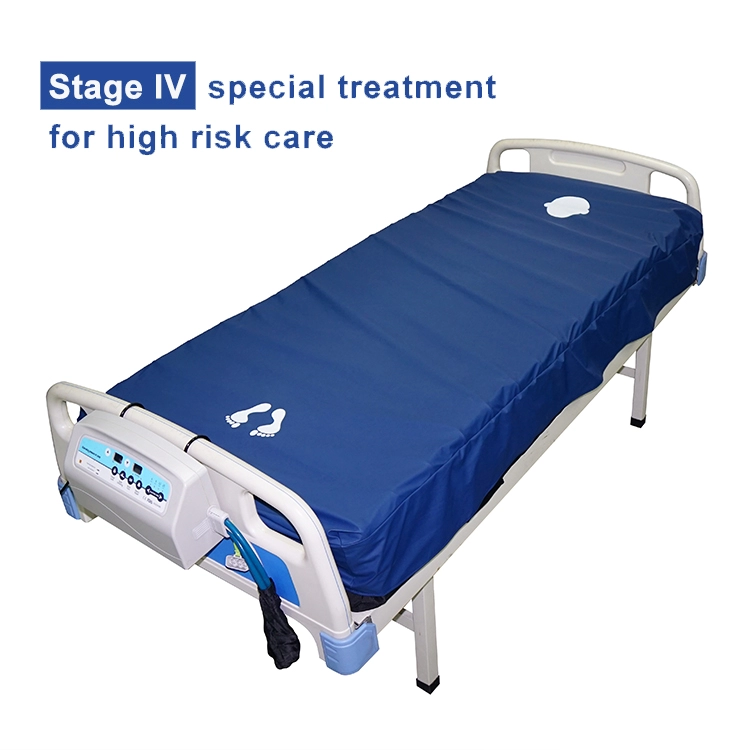 Colchão de ar de cama de enfermagem inflável de pressão alternada em pvc médico com ce