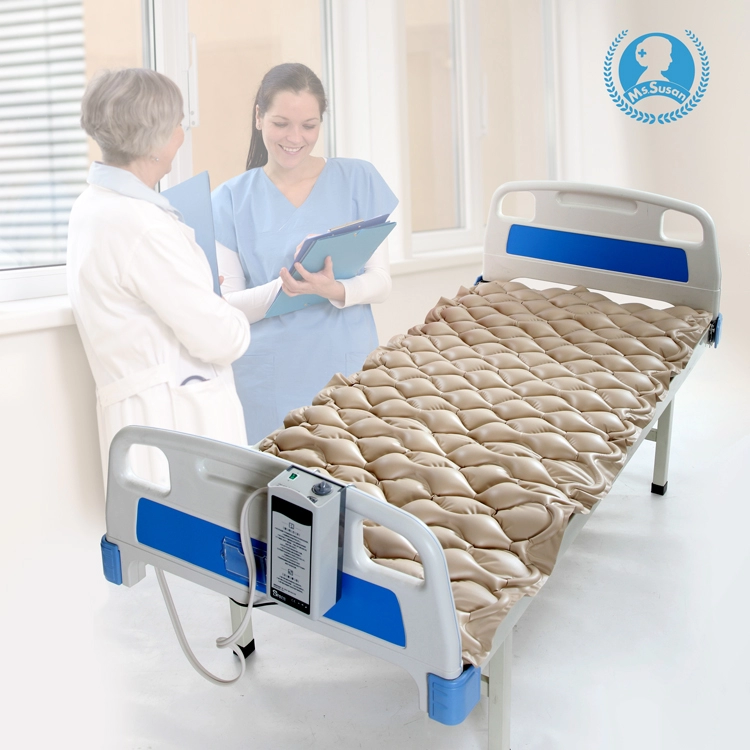 Colchão de ar de cuidados de enfermagem de pressão alternada anti-decúbito médico para cama de hospital