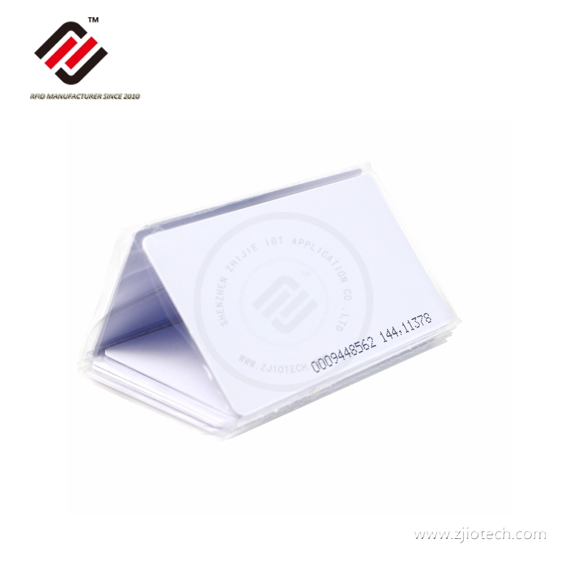 Cartão RFID em branco de PVC 125KHz LF imprimível