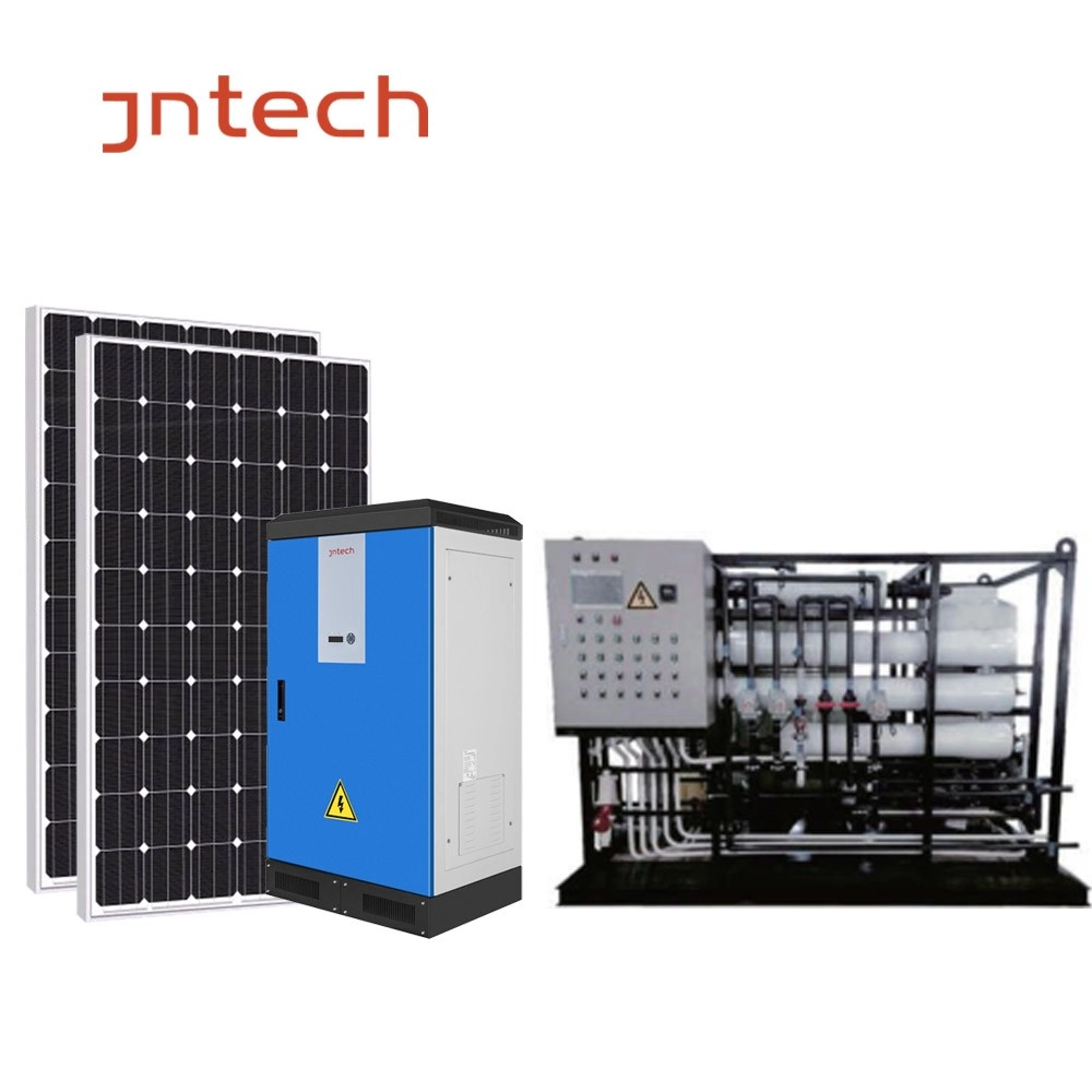 Sistema de tratamento de água solar JNTECH limpeza de água salobra