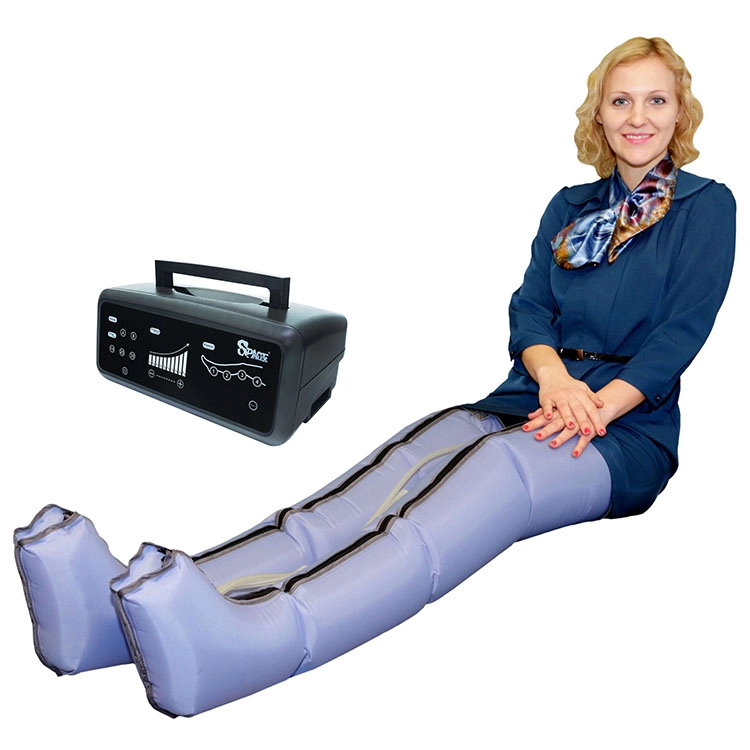Botas de recuperação esportiva de terapia de massagem de pressão de alta qualidade massageador de perna de compressão de ar de circulação sanguínea