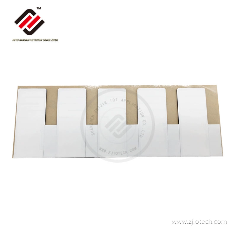 Adesivo de etiqueta flexível UHF de gerenciamento de ativos de metal