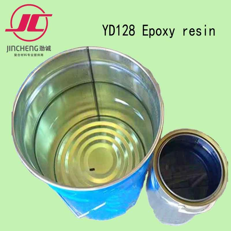 Preço barato resina epóxi transparente de cristal líquido YD128 resistente ao calor