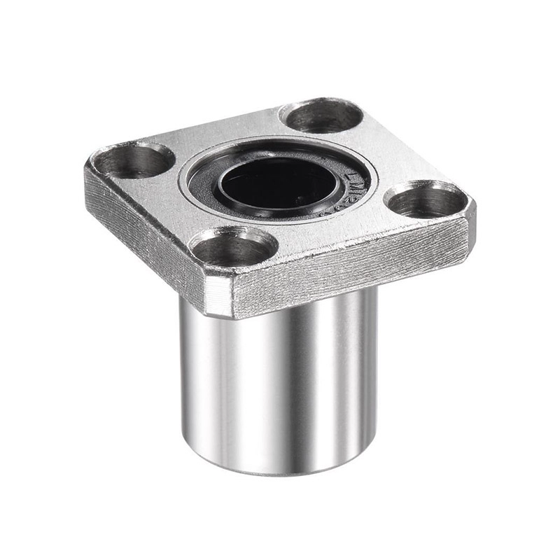 Flange quadrado montagem linear LMK12UU 12mm diâmetro interno rolamento de esferas para máquina CNC impressora 3D