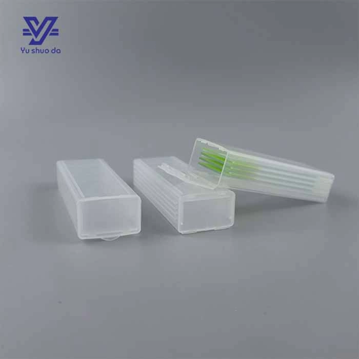 5 peças de correspondência de lâmina de vidro para microscópio de plástico
