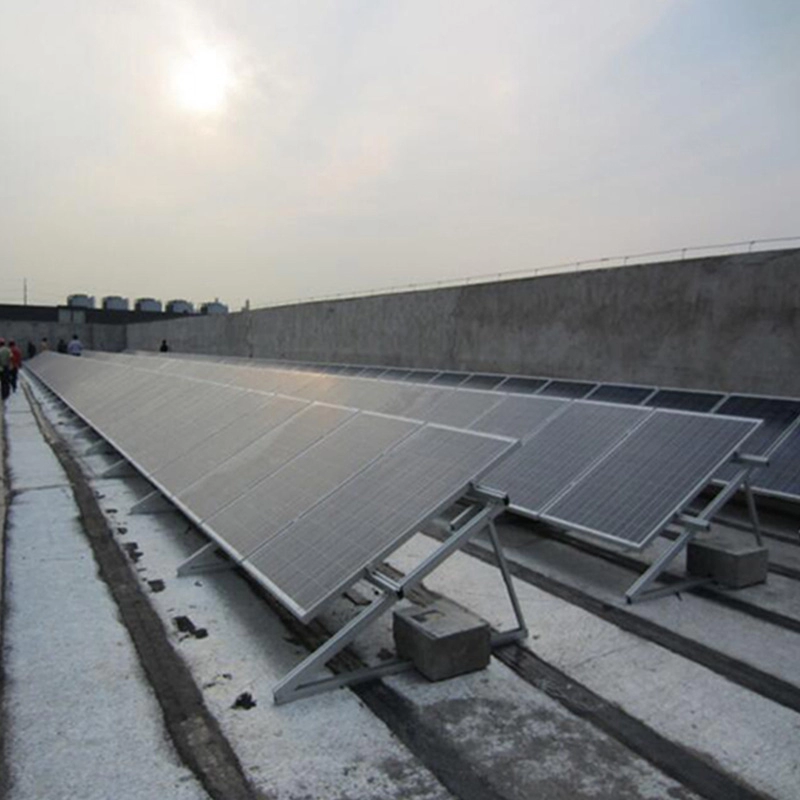 Estrutura de montagem de tripé solar residencial fotovoltaica