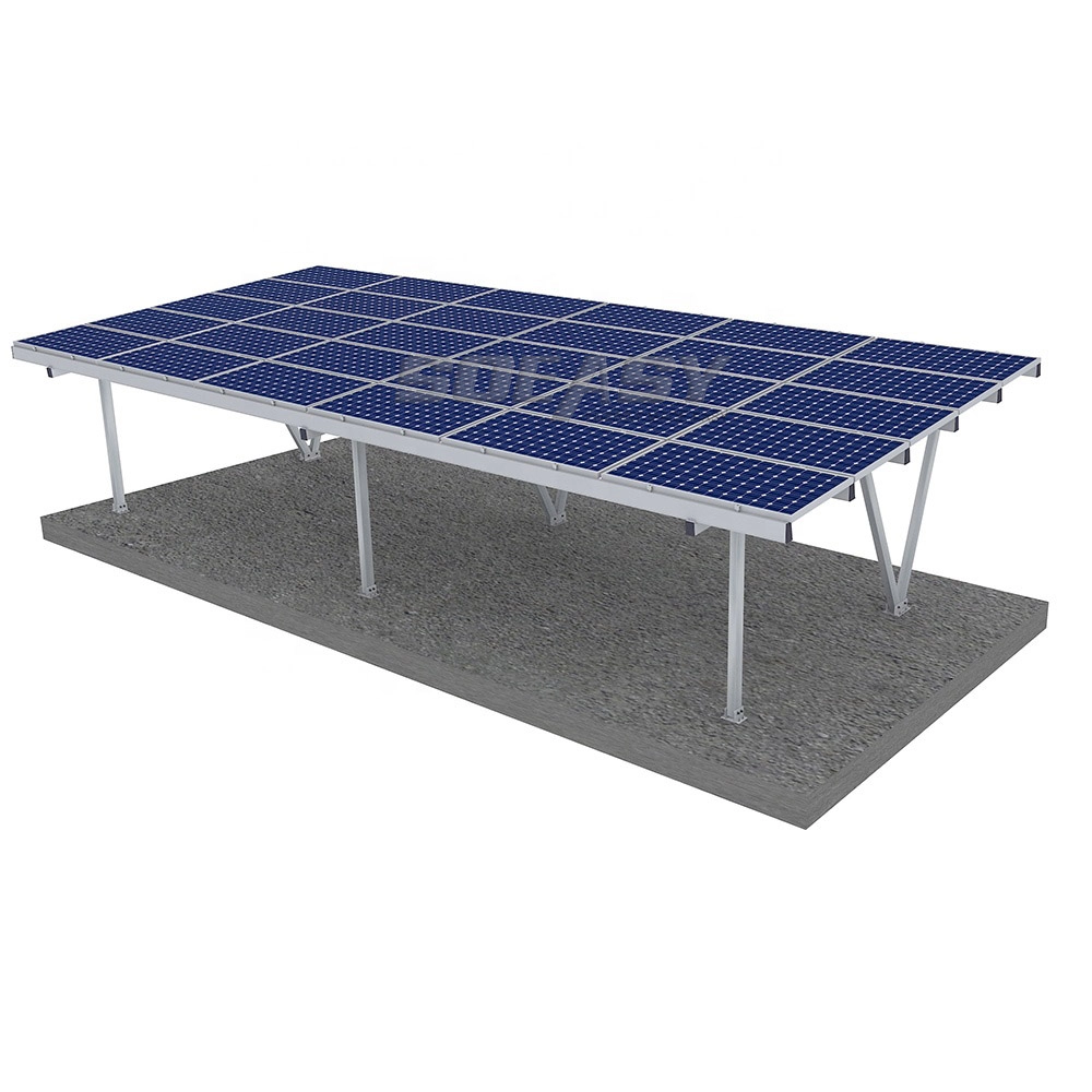 Estacionamento solar fotovoltaico garagem garagem para casa