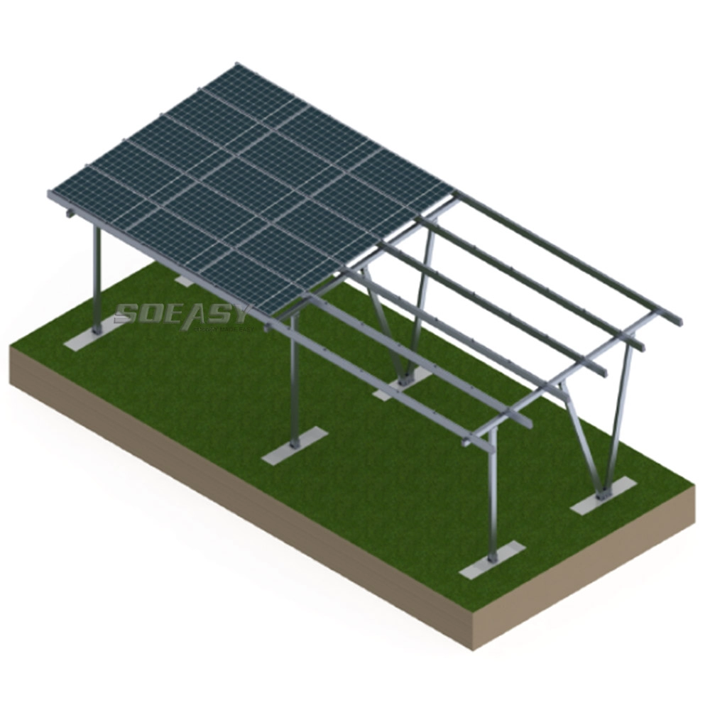 Garagem de montagem solar de alumínio não à prova d'água