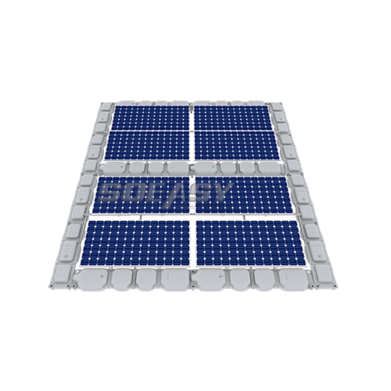 montagem flutuante solar fotovoltaica de fábrica