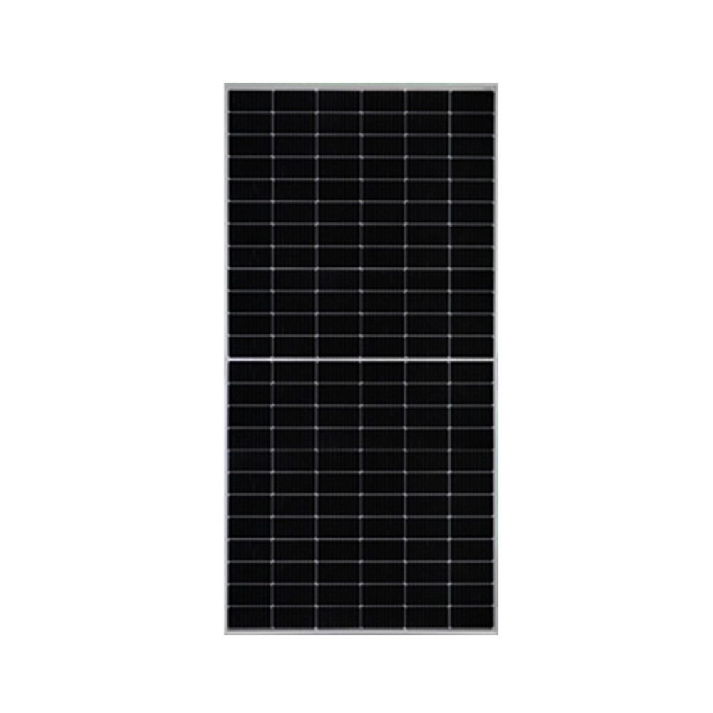 Painéis solares de 550 W 72 células MBB Bifacial PERC Módulo de vidro duplo de meia célula 30