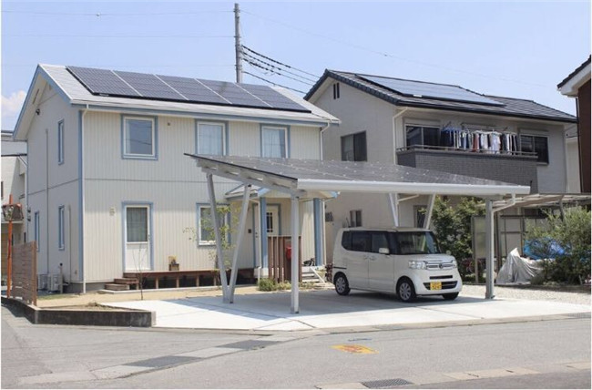 solar car parking carport mounrting structure