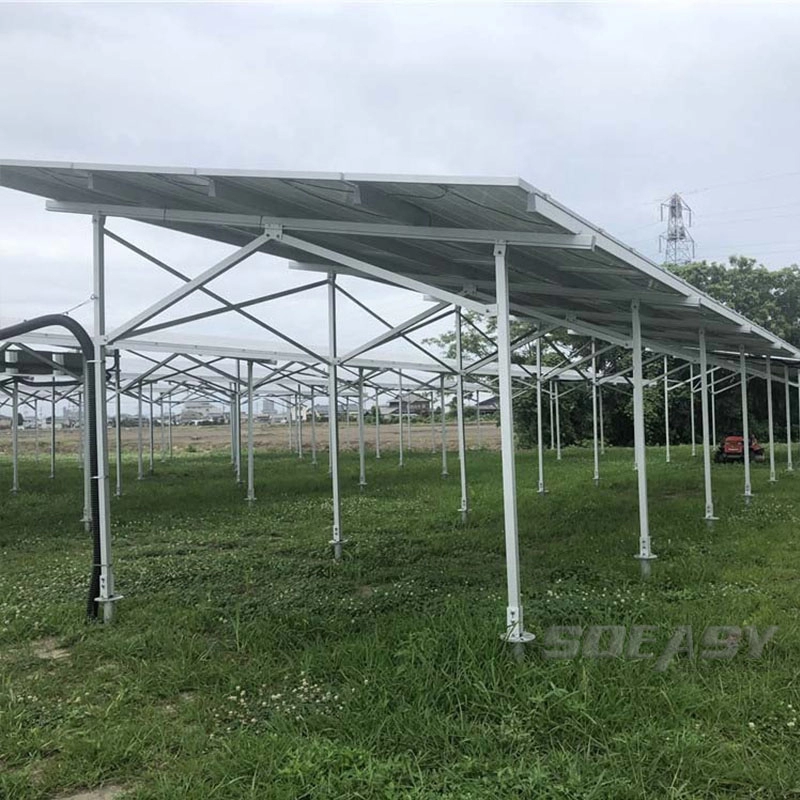 Suporte de estrutura de fazenda solar de venda imperdível