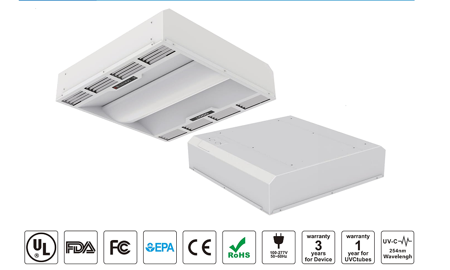 Luz troffer LED de alta eficiência para interior