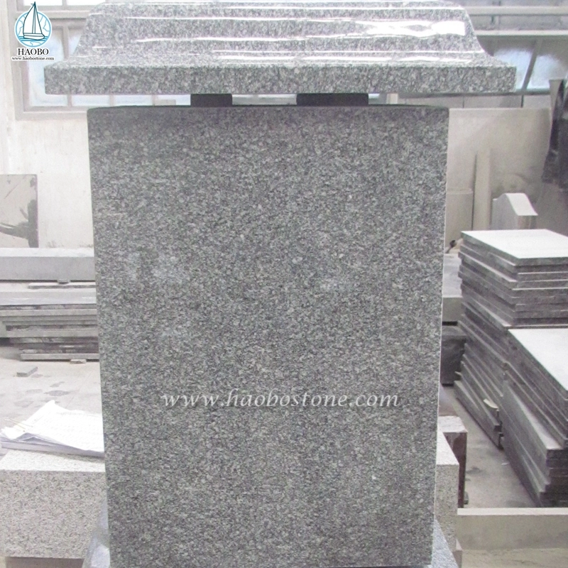 Lápide memorial polida em granito chinês G9402 Barry Grey