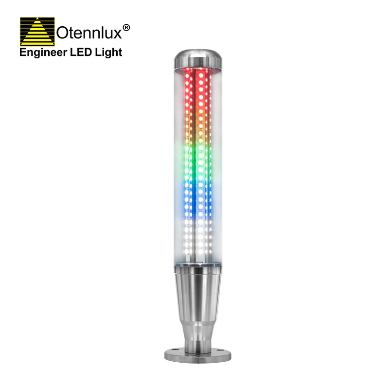 OMI1-501 multi-color base reta cnc luz de aviso industrial torre de sinal