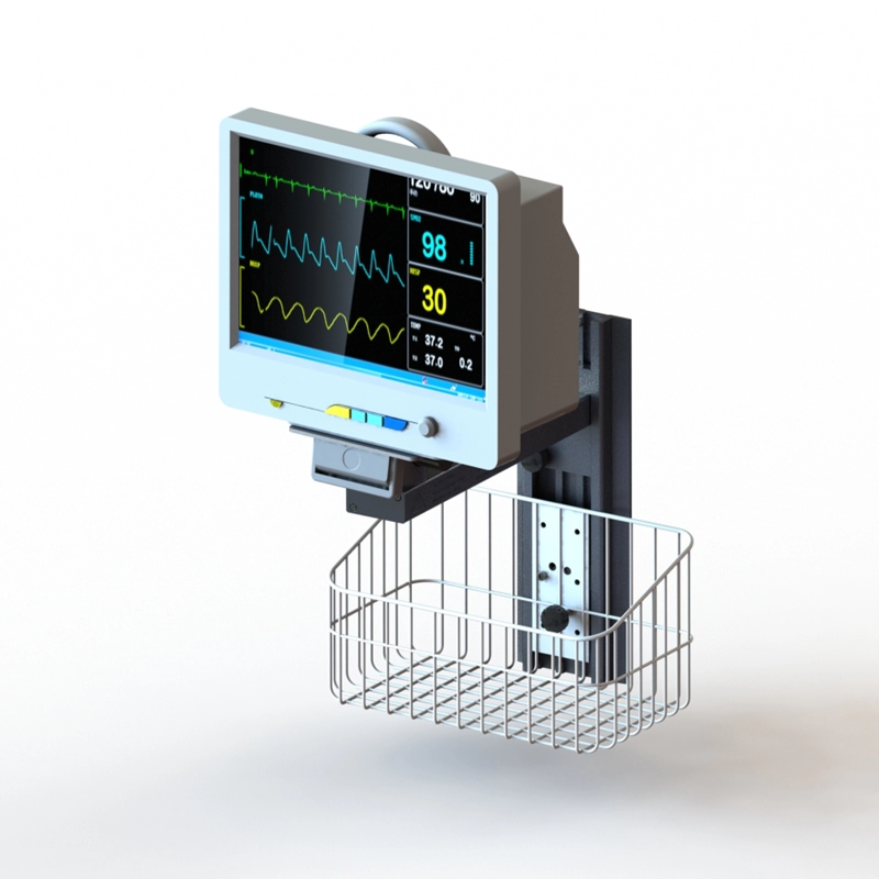 Suporte de parede para monitor de paciente de metal IPM/IMEC para hospitais