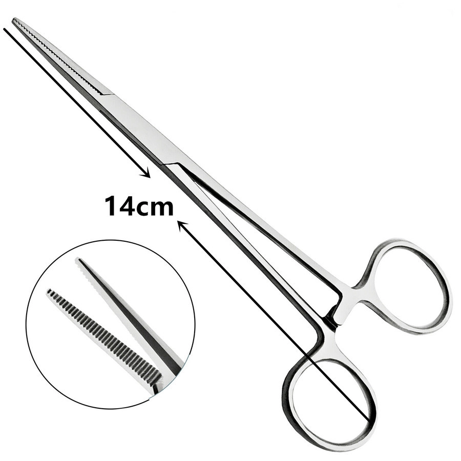 Instrumento cirúrgico médico tesoura cirúrgica de aço inoxidável