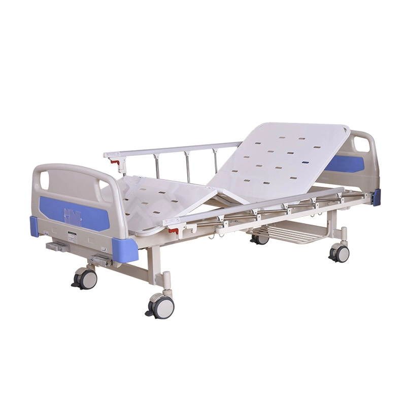 HC-B011 Alta qualidade luxo 2 manivelas 2 funções cama de hospital manual para paciente