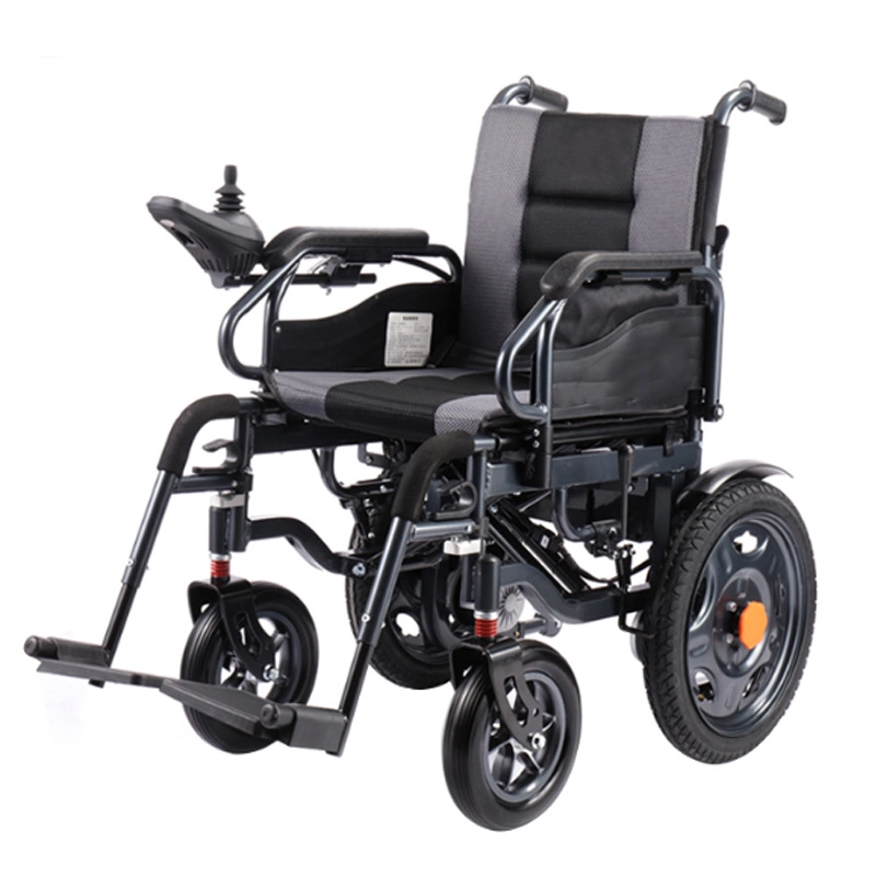 Cadeira de rodas elétrica dobrável de alta potência com design moderno