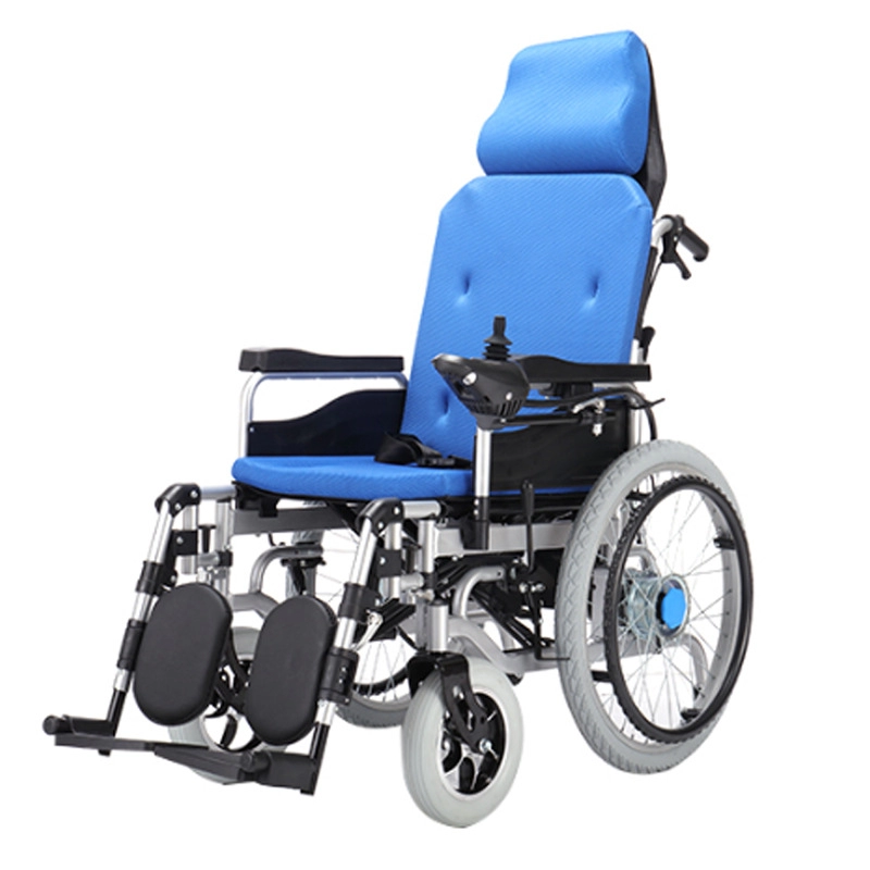 Venda imperdível cadeira de rodas elétrica dobrável personalizada para adultos