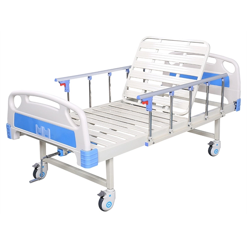 Camas hospitalares mecânicas de manivela simples para uso médico