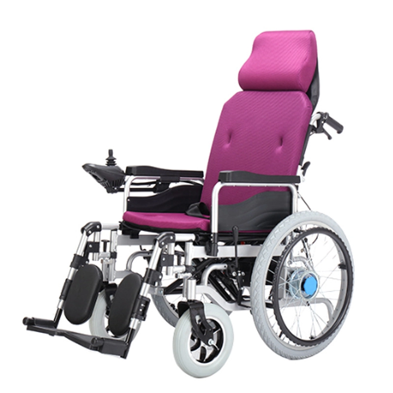 Venda imperdível cadeira de rodas elétrica dobrável personalizada para adultos