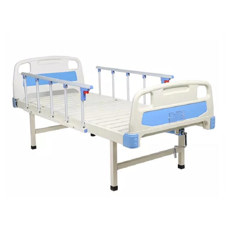 Cama de hospital manual de manivela única confortável para paciente