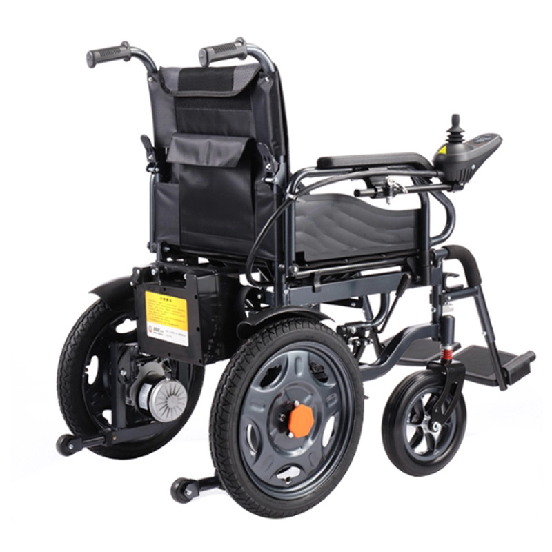 Cadeira de rodas elétrica dobrável de alta potência com design moderno