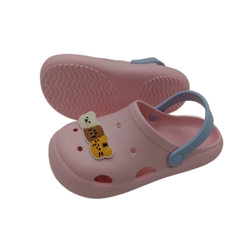 2021 sapatos de tamancos de EVA com padrão de alfabeto animal para crianças fofas de 2021