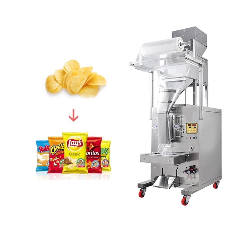 Máquina de embalagem automática de batatas fritas