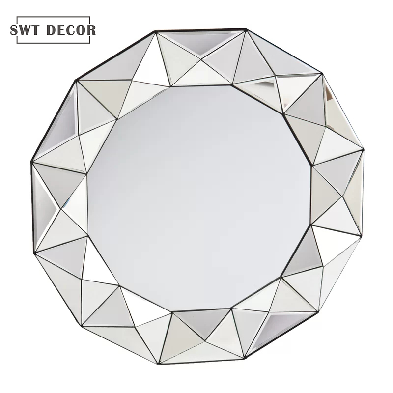 Traditional Round Decorative Wall Mirror