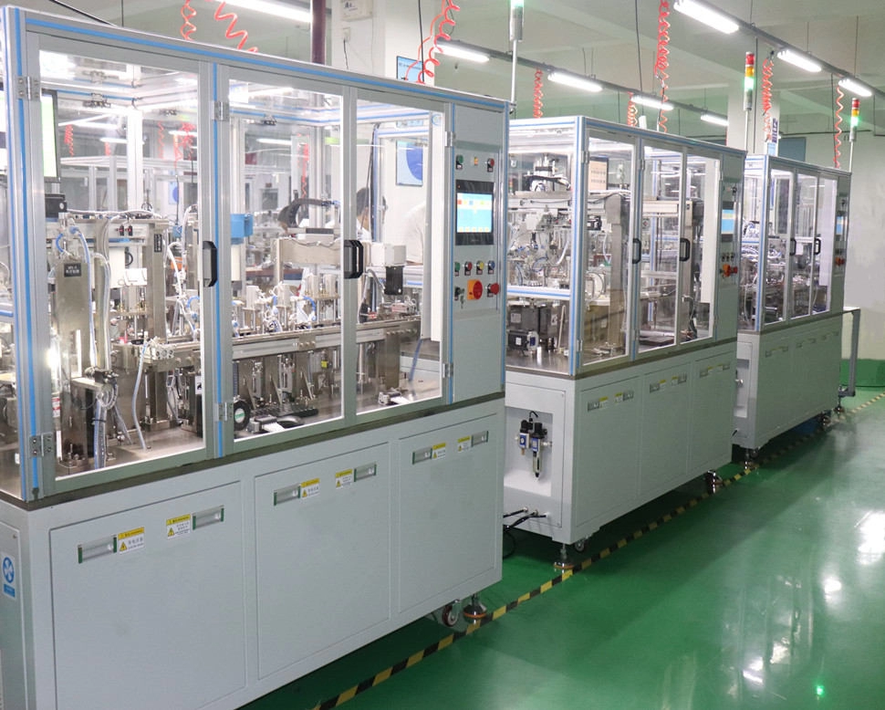 Linha de produção de montagem de válvula automática de vendas a quente