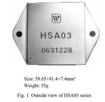 Amplificadores de modulação de largura de pulso série HSA03