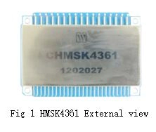 Amplificadores de modulação de largura de pulso de alta eficiência HMSK4361