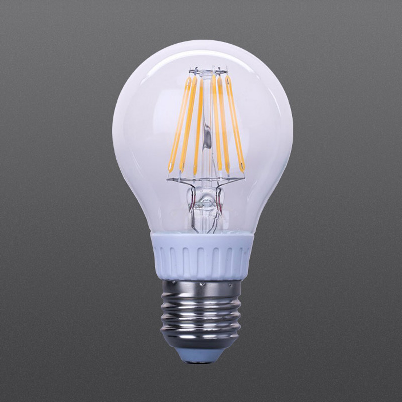 LED filament dimmable bulb 6W