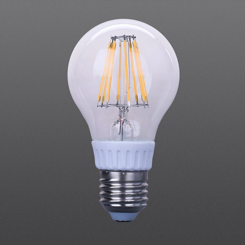 Lâmpadas reguláveis de filamento LED de vidro colorido 4W 6W 8W