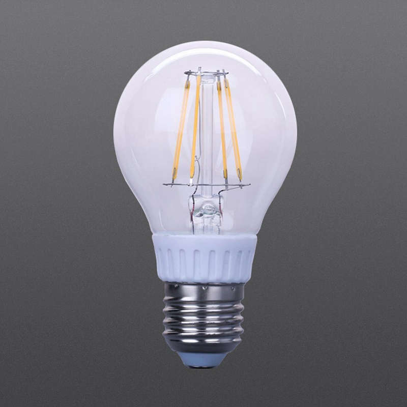 Lâmpadas reguláveis de filamento LED de vidro colorido 4W 6W 8W