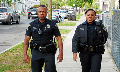 Cinto de utilidades policial preto