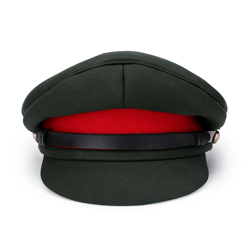 Chapéu de uniforme militar chapéu boné de escritório