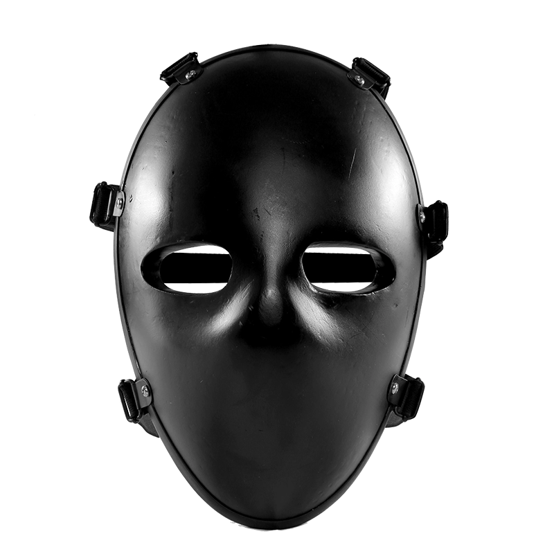 Máscara facial antimotim à prova de balas NIJ IIIA militar