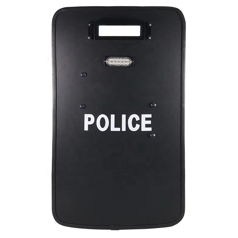 NIJIIIA/III PE escudo à prova de bala portátil flash de aramida para a polícia