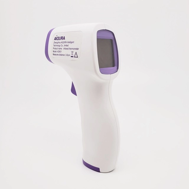 Termômetro de testa digital doméstico médico aprovado para bebês e adultos