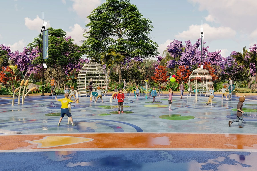 Parque Aquático Spray Playground