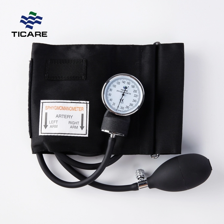 Monitor de pressão arterial esfigmomanômetro aneróide manual de alta qualidade
