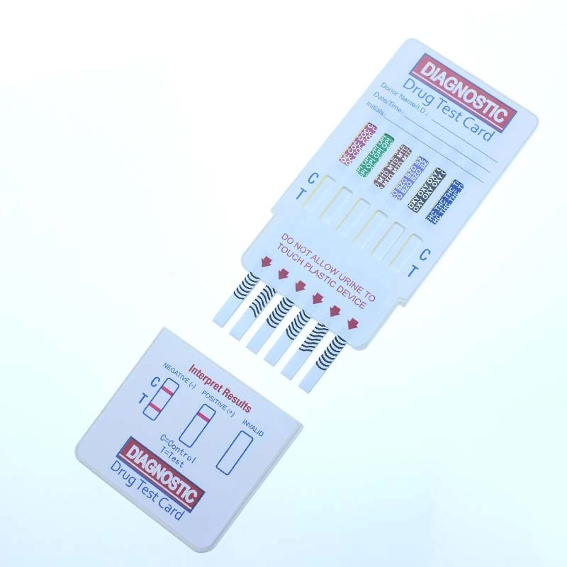 Combinações de copos de teste de urina multidrogas de venda imperdível teste rápido esfregão/thc/opi