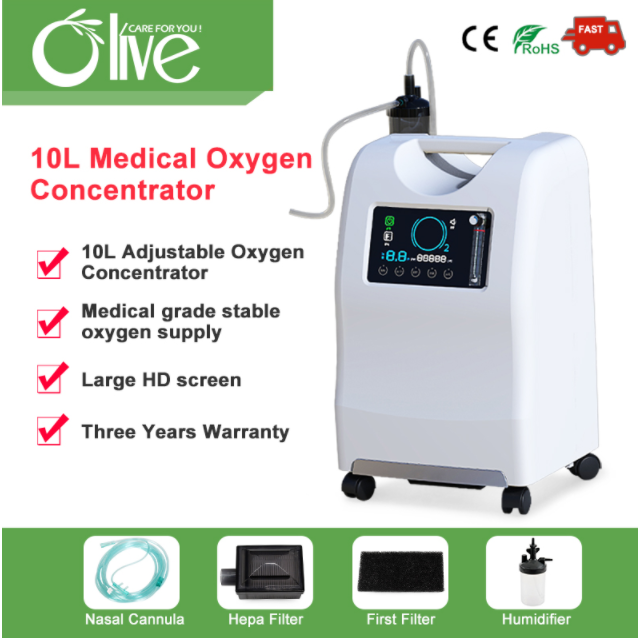 10L Medical Purify 93% Concentrador de oxigênio para uso médico