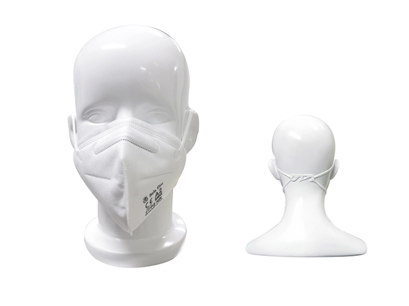 Meia máscara de filtragem de partículas FFP2 para crianças